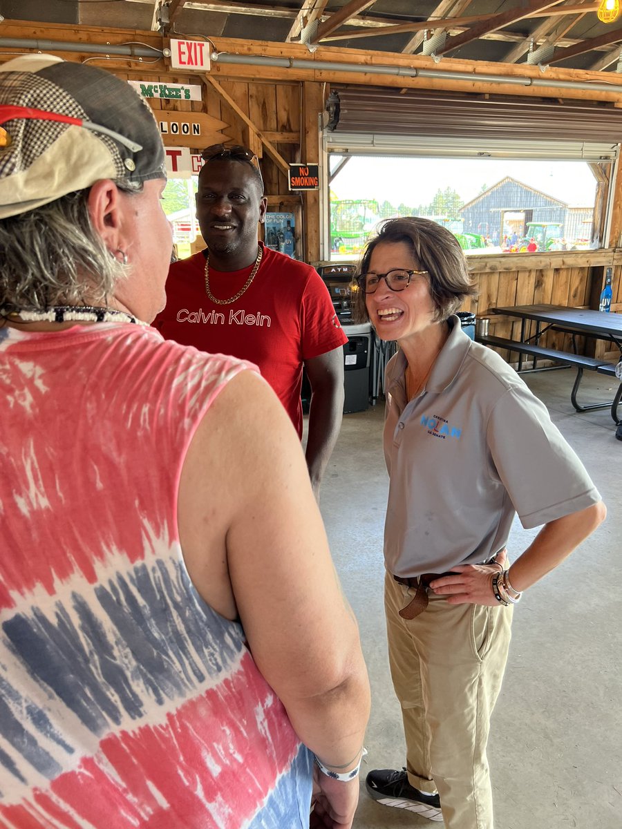 nolanforsenate's tweet photo. We had such a great time at the Franklin County Field Days this weekend! Let’s keep the momentum going and win on August 9th. Go vote! #RollinWithNolan #NolanForSenate https://t.co/cTXfobsETz
