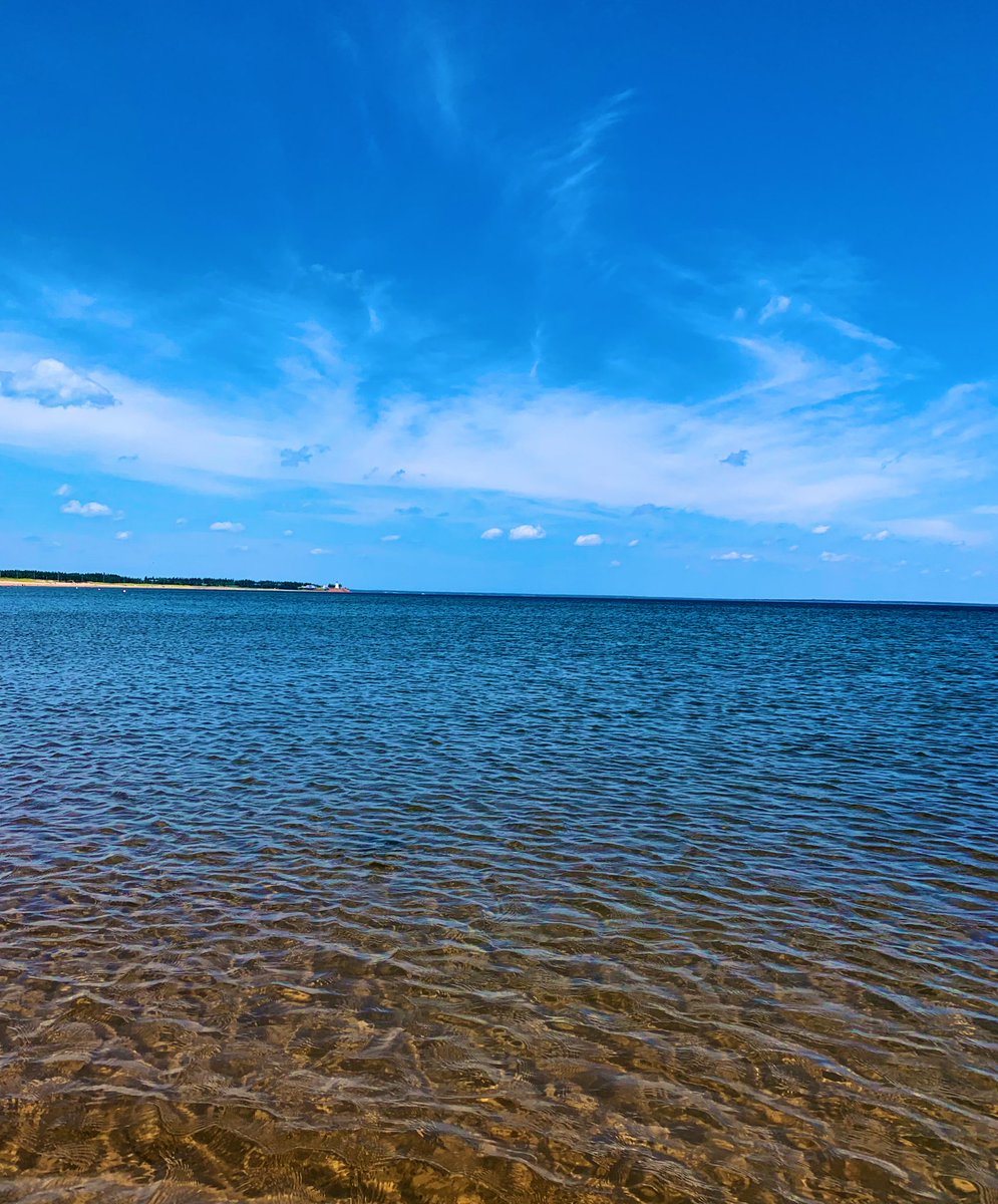 Walking through the true blue