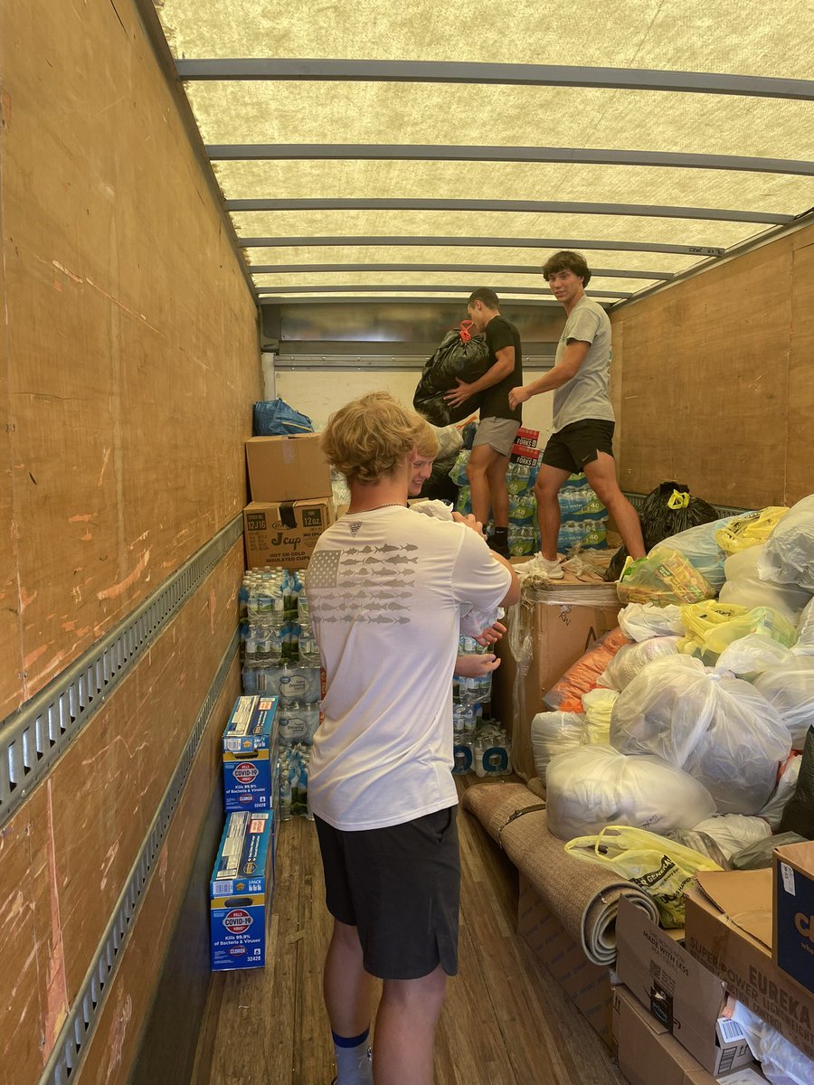 DC_Pioneers's tweet photo. What an unbelievable week. This is one of the many reasons the Jonesborough community is a special place with some amazing people. YOU all made this possible. We were able to gather and deliver so much to the flood victims in Kentucky it was an unbelievable sight… https://t.co/vDiMLjwGTe