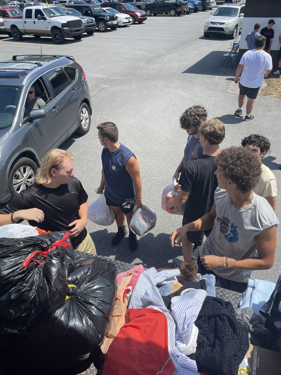DC_Pioneers's tweet photo. What an unbelievable week. This is one of the many reasons the Jonesborough community is a special place with some amazing people. YOU all made this possible. We were able to gather and deliver so much to the flood victims in Kentucky it was an unbelievable sight… https://t.co/vDiMLjwGTe