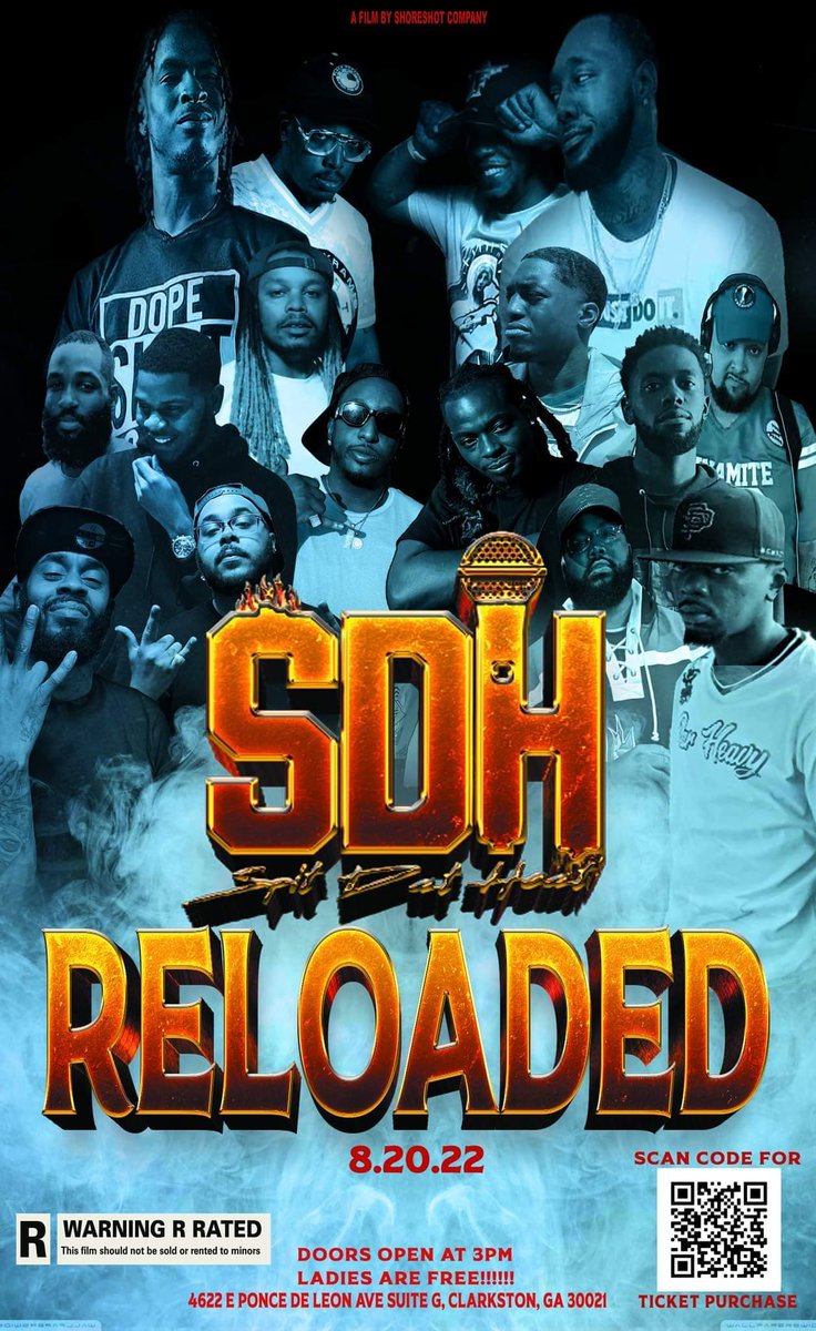August 20th we back outside🔥. This is gonna be a crazy event. Get your tickets now below. This is gonna be Legendary 💯

spitdatheat.eventbrite.com