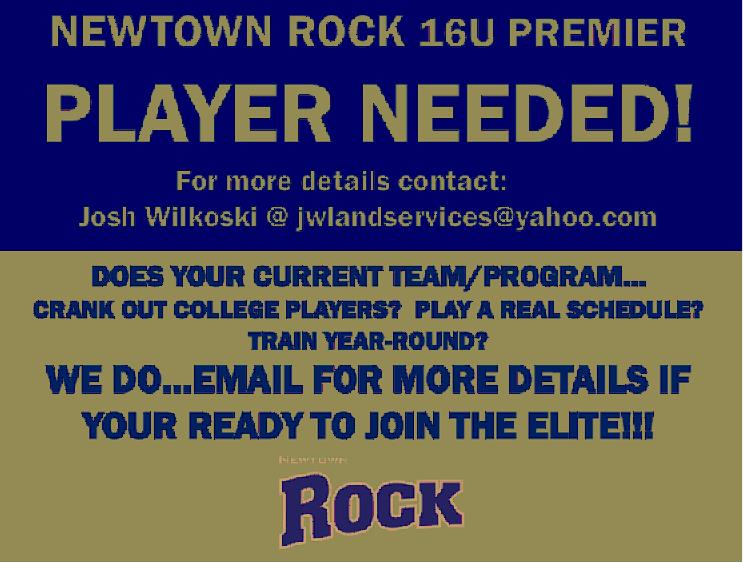 Come join our team! Just a few roster spots left. If you're interested contact Josh Wilkoski by email! #rockstrong <a href="/ROCKfastpitch/">ROCK Fastpitch™</a> <a href="/USASoftball/">USA Softball</a>