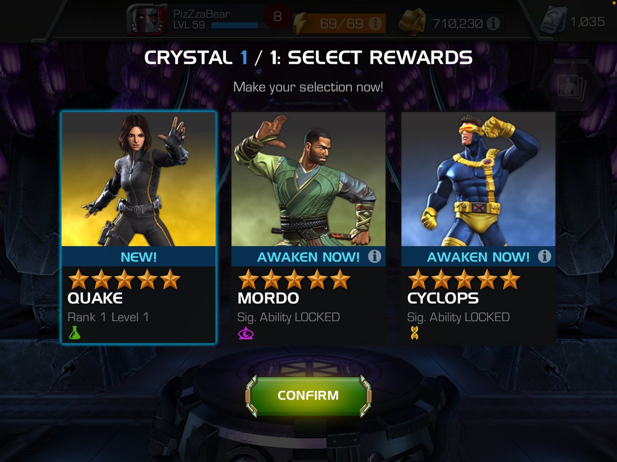 I have finally gotten the Champ I’ve wanted the entire game! <a href="/MarvelChampions/">Marvel Contest of Champions</a> #mcoc #pizzzamcoc