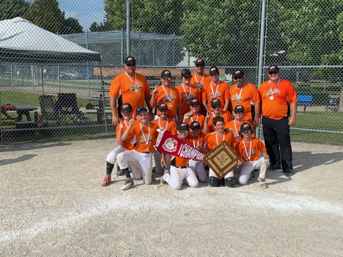 OASASoftball's tweet image. U13 Provincial B
Champions - Fisherville