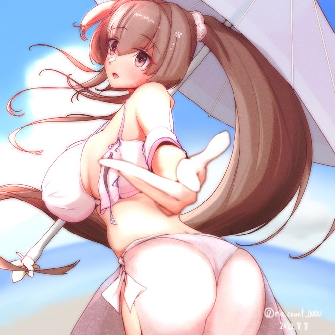 大和 改二水着ver

でっけえな…!

#艦これ 
#大和進水日 

2022.8.8 完成 