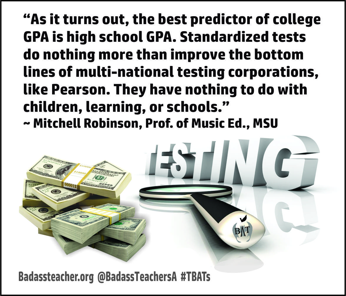 "I wonder why all the folks yelling about 'learning loss' haven't made a peep about the teaching &amp; learning time lost every year to standardized testing &amp; test prep." ~Mitchell Robinson #TBATs .<a href="/FLBATsA/">@FLBATs</a> .<a href="/MemphisbatBa/">TennesseeBATs</a> .<a href="/KentuckyBATs/">Kentucky BATs</a> .<a href="/GeorgiaBATs2/">@GeorgiaBATs</a> .<a href="/AlabamaBATs/">AlabamaBATs</a> .<a href="/NoCarolinaBATs/">NoCarolinaBATs</a>