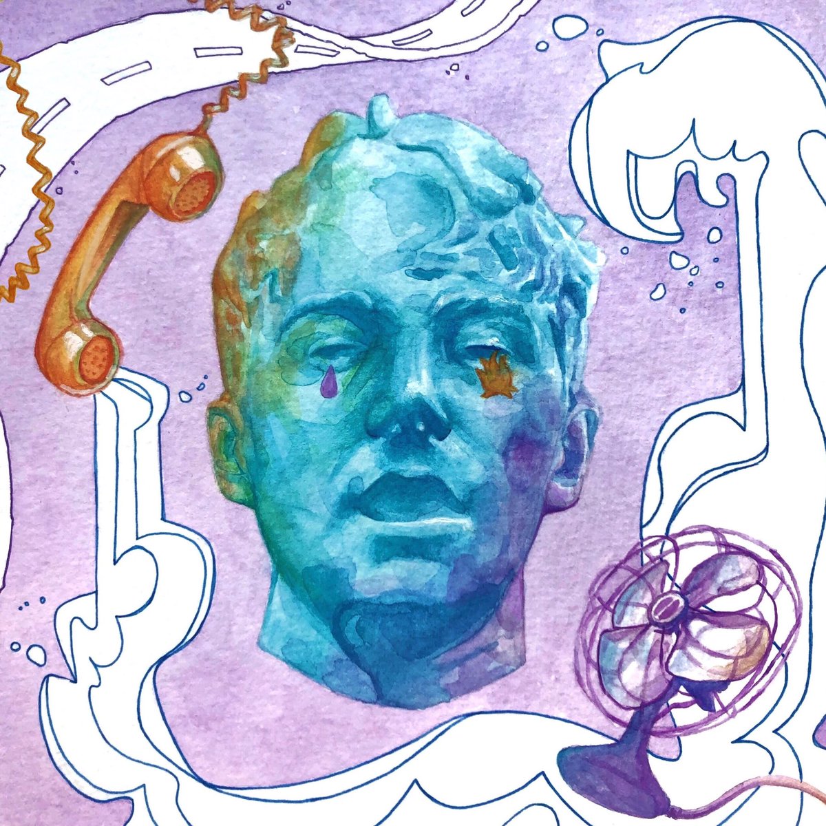 Honoring dreamland’s 2nd birthday with some dreamland inspired art I’ve done since its release #glassanimals