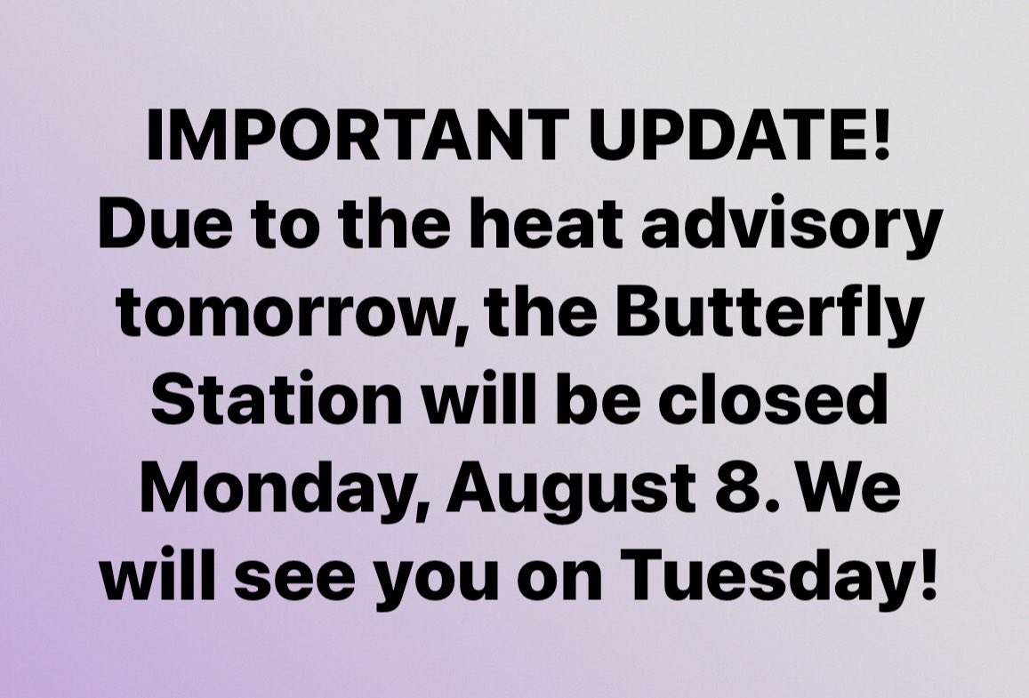 FMS Butterfly Station tweet media