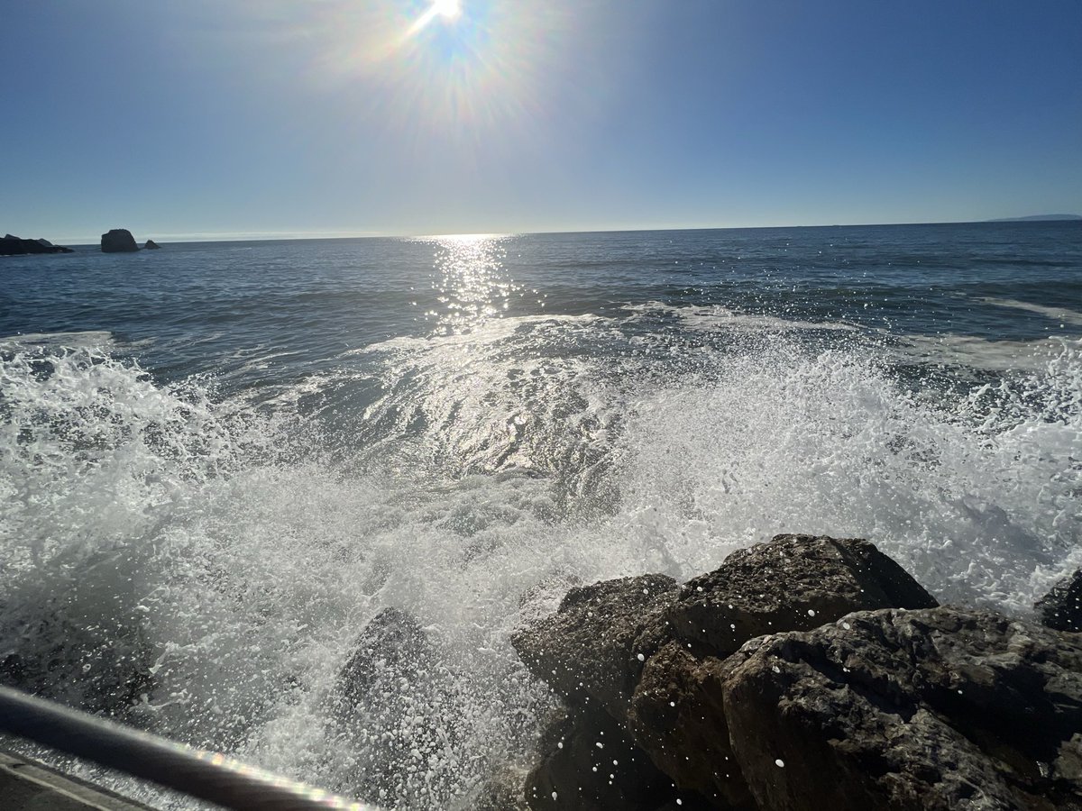 safesecs's tweet photo. Pacific ocean, you truly are the gorgeousest thing. 

Also, rabbit shaped spray ftw. 

#GetWavey #WaveAfterWave https://t.co/TbQDFfjxOM