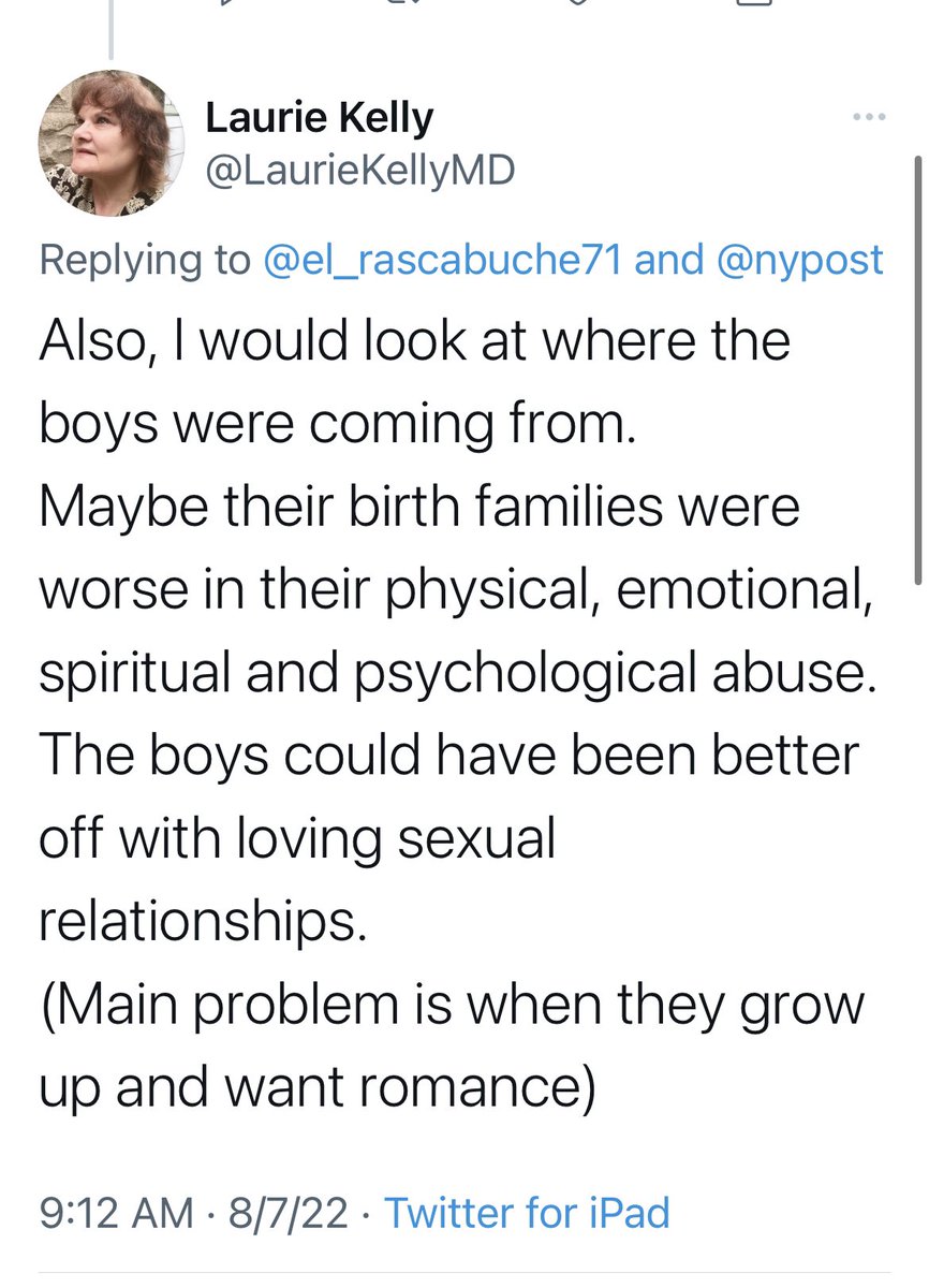 NorthCoast49's tweet photo. @LaurieKellyMD @LaurieKellyMD = 🤡 pedo supporter https://t.co/vC1Cu0z48B