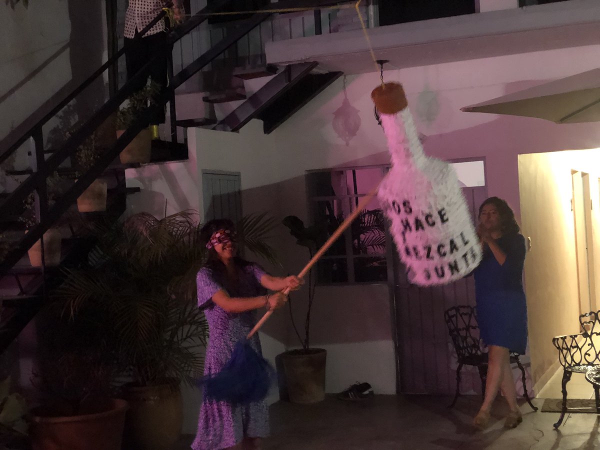 luisreyes (@luisreyes) on Twitter photo Finished with an intense, productive, inspiring, piñata busting, exhausting, and mezcal+tlayuda-filled week of discussions, reflection and learning with my <a href="/ProjectGeos/">Global Epistemologies and Ontologies (GEOS)</a> comrades. There’s sure to follow tons of interesting writing in the coming months! Finished with an intense, productive, inspiring, piñata busting, exhausting, and mezcal+tlayuda-filled week of discussions, reflection and learning with my <a href="/ProjectGeos/">Global Epistemologies and Ontologies (GEOS)</a> comrades. There’s sure to follow tons of interesting writing in the coming months!