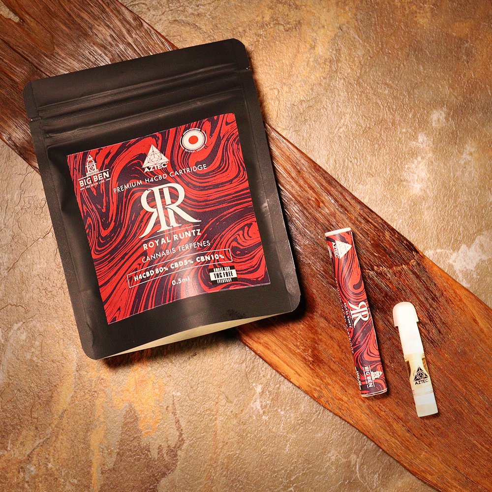 定番入荷 【水素化CBD】AZTEC H4 CBD ロイヤルランツ+ベイプキット(黒