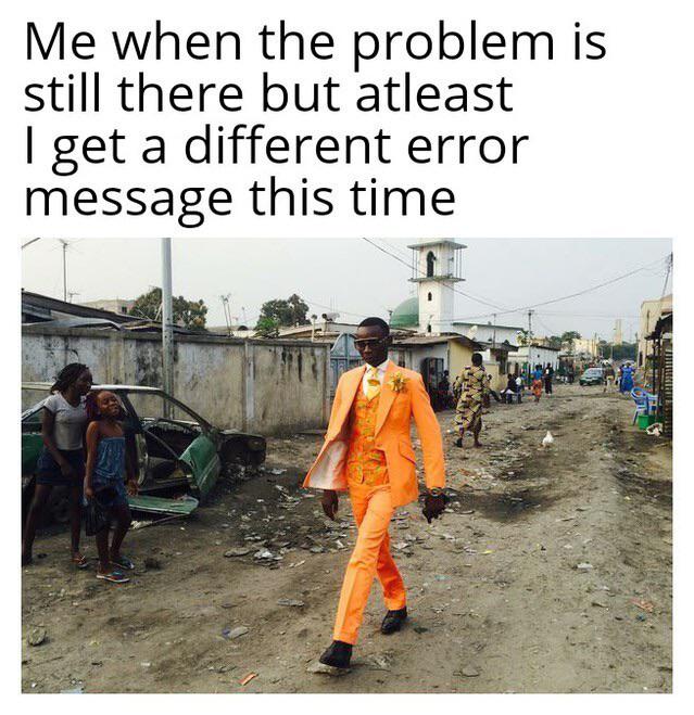 Progress is progress! reddit.com/r/programmerhu…