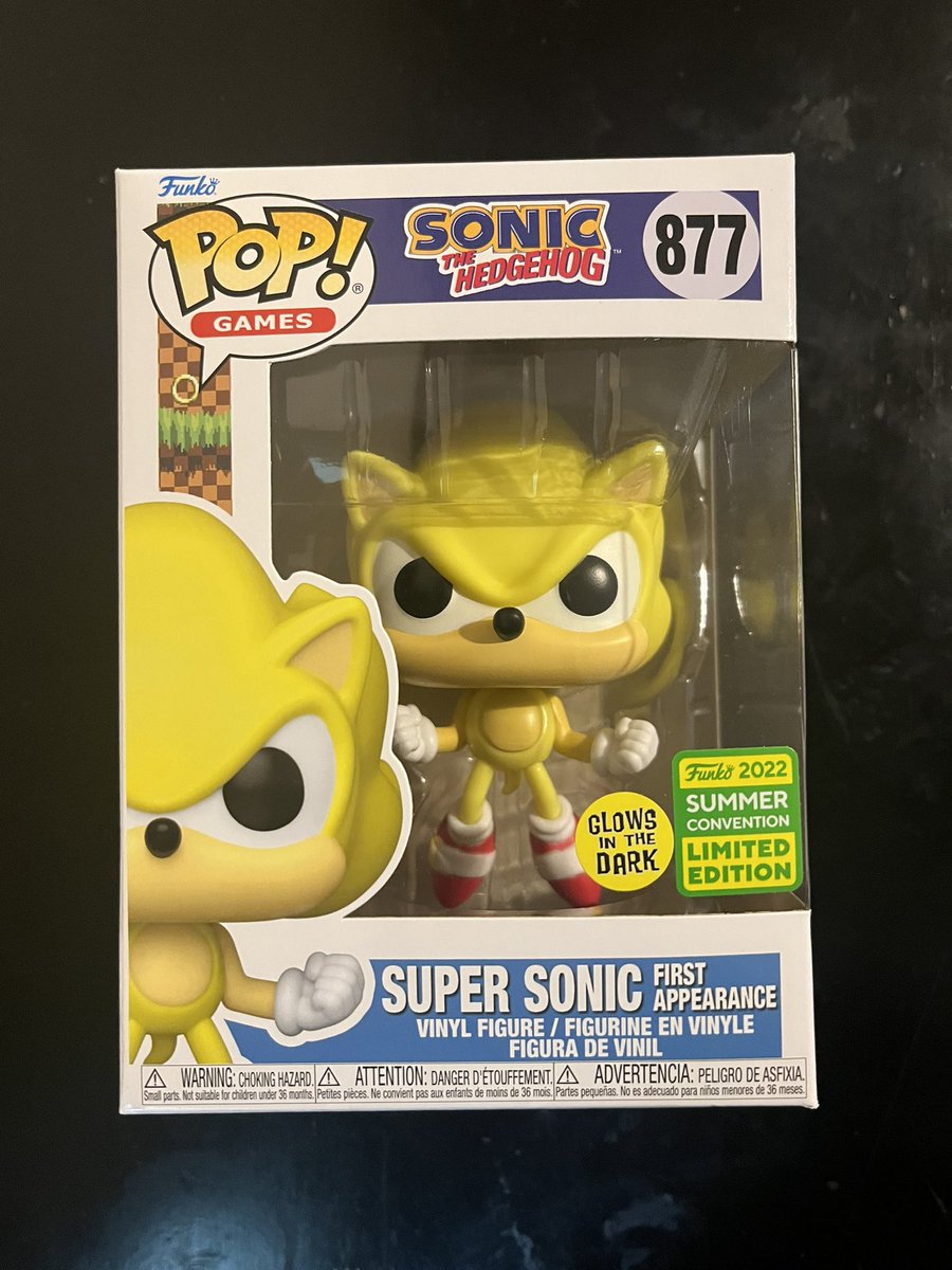 pops4money's tweet photo. I have been getting mad luv from our Funko community.  I have marinated on it and have decided to give back and do my first giveaway @ 300 followers.I have the super sonic SDCC  pop up for grabs. Follow and retweet. Free shipping within the US. I will select a winner 8/12/22 https://t.co/Vcog0Fk063