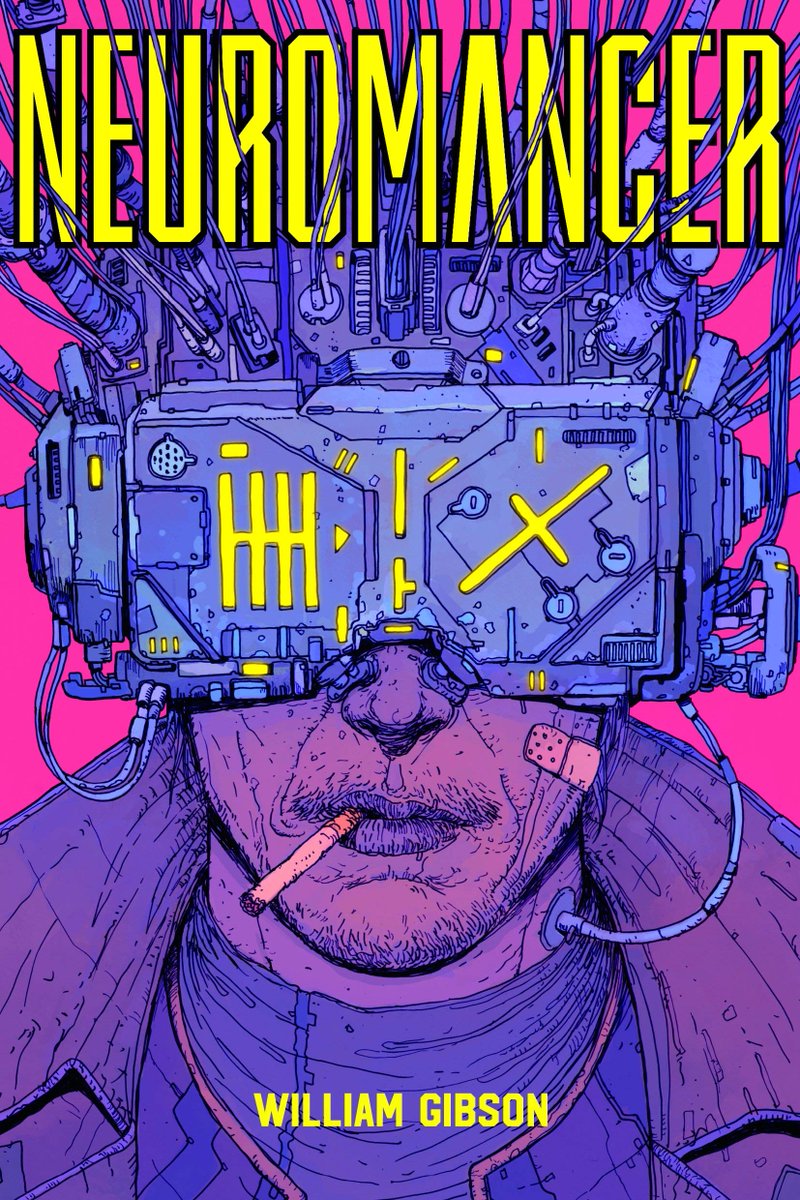 MervynMabini's tweet photo. What am I reading now? Neuromancer (1984) by Willaim Gibson. 
I mean, how could you resist an epic cyberpunk novel? And, check out this cover! https://t.co/QgrE0P0LDH