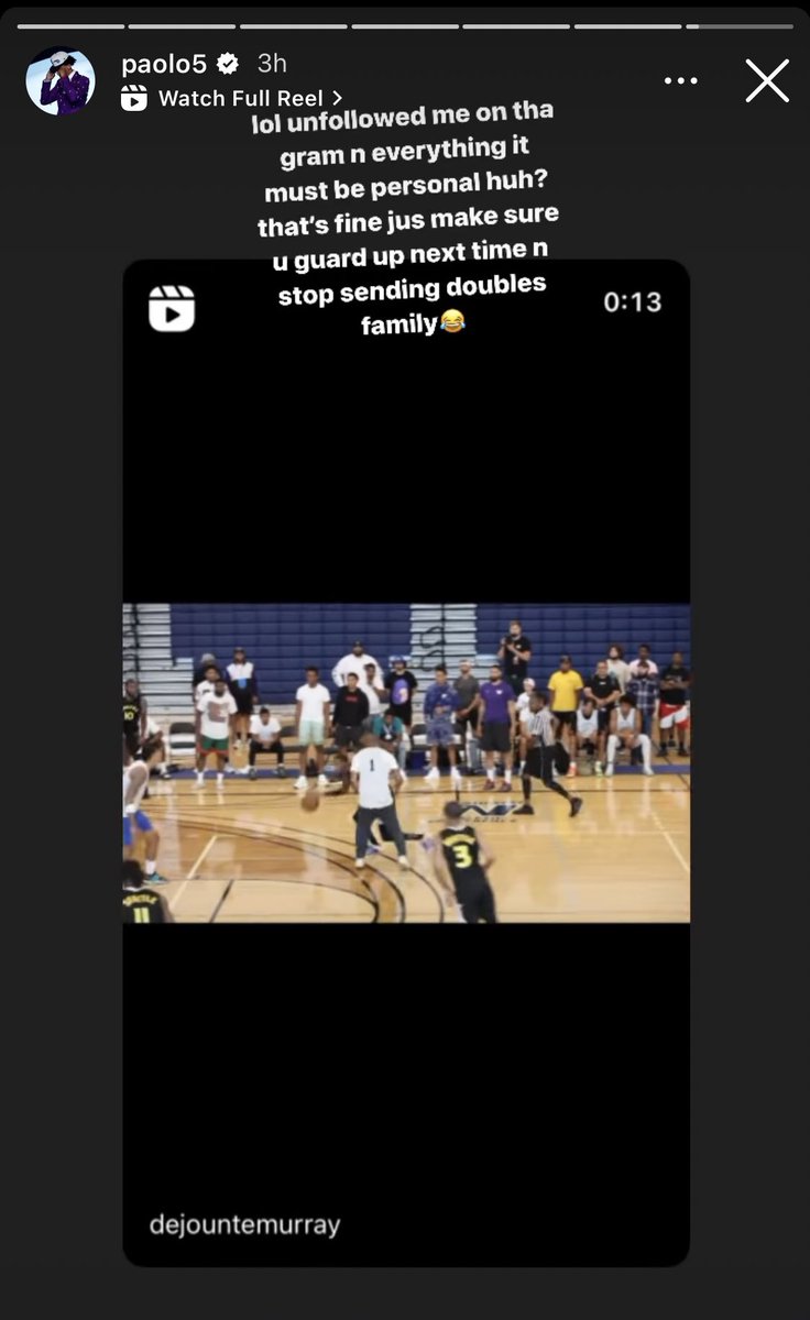 TWSN___'s tweet photo. Paola Banchero responds to Dejounte Murray👀👇 https://t.co/YhDGGJDhGe