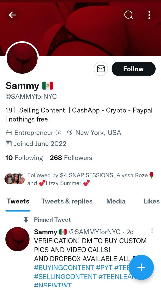 scammers_b_gone's tweet photo. @SAMMYforNYC sells other people's dropboxes !! This is absolutely disgusting and they need to be stopped NOW ! 

#buyingcontent #sellingcontent #nsfwtwt #nsfwtw https://t.co/oO0WAkNJDX