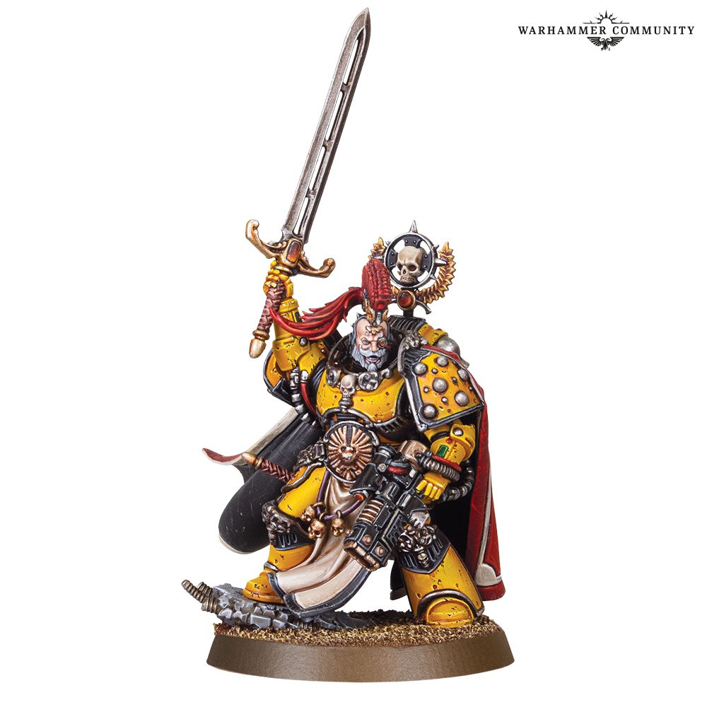 ウォーハンマーホルスヘレシー プラエトール（パワーソードとパワーアックス装備） ウォーハンマー ホルスヘレシー】PRAETOR WITH POWER AXE プラエトール