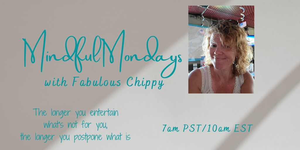 clverno's tweet photo. Don't forget to join me tomorrow morning for another Mindful Monday. Tomorrow's topic - the downfall of being a people pleaser. See you there!
#mindset #lifecoach #bechippy #selfdiscoverycoaching #wellbeing https://t.co/TpR81jZxJO