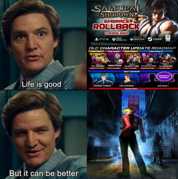 viuvasdokof's tweet photo. #SNK #KOFXV #GMOTW2 #SAMSHO #EVOSNK https://t.co/raqMWvz4q1