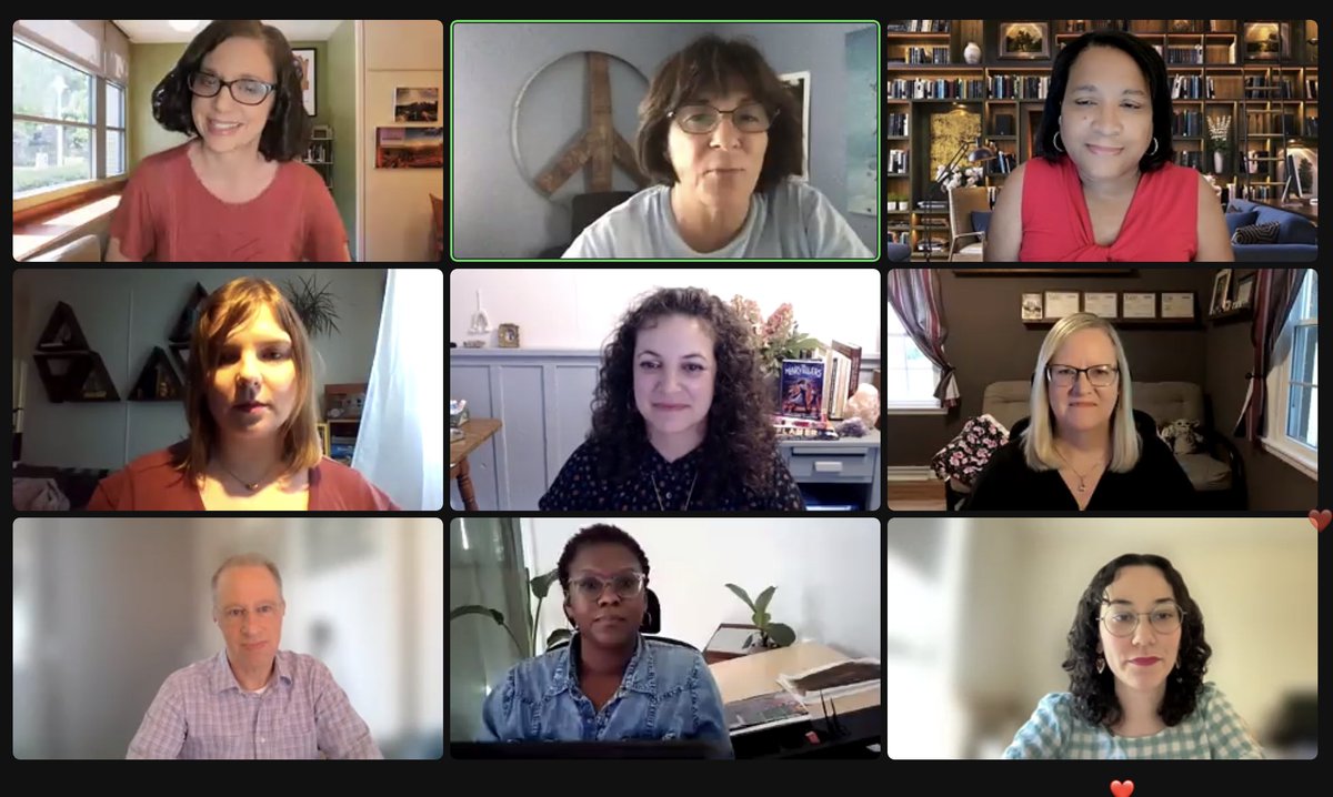 scbwi's tweet photo. This conference wouldn't be possible without the incredible &amp; hardworking SCBWI staff! #SCBWIsummer22 https://t.co/ByHfmEujmj