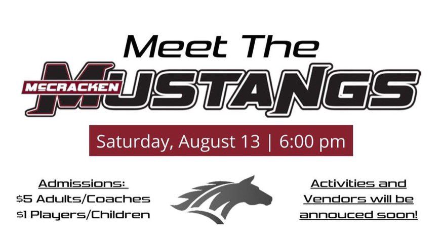 And so it begins!!! Multiple teams and students recognized…come be part of a great night &amp; support the Stangs!!!