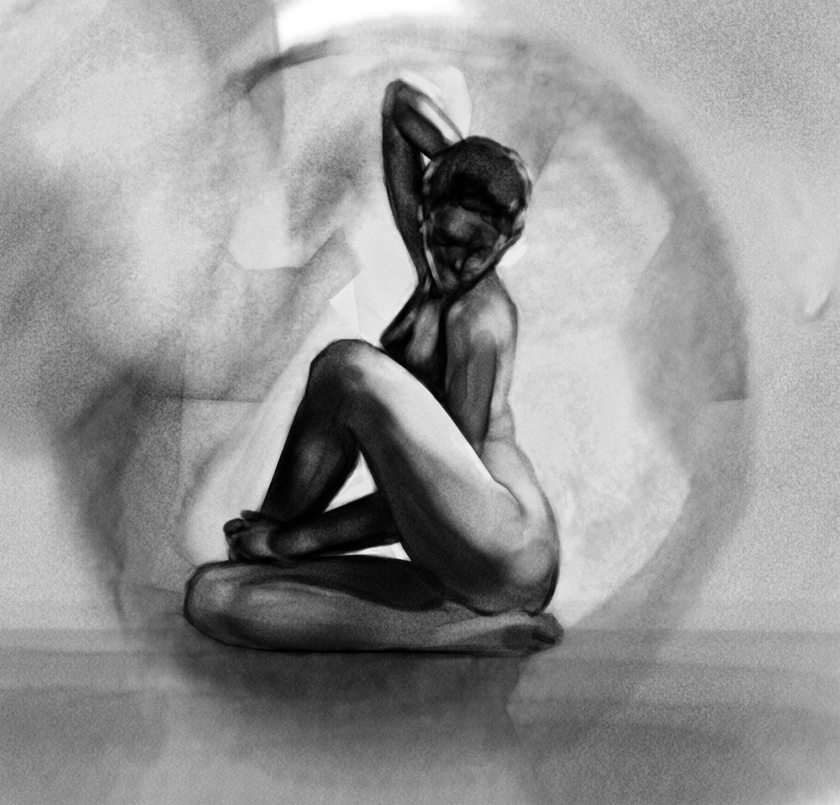 Anna - #watercolor study
#figurativeart #digitalarts #surreal