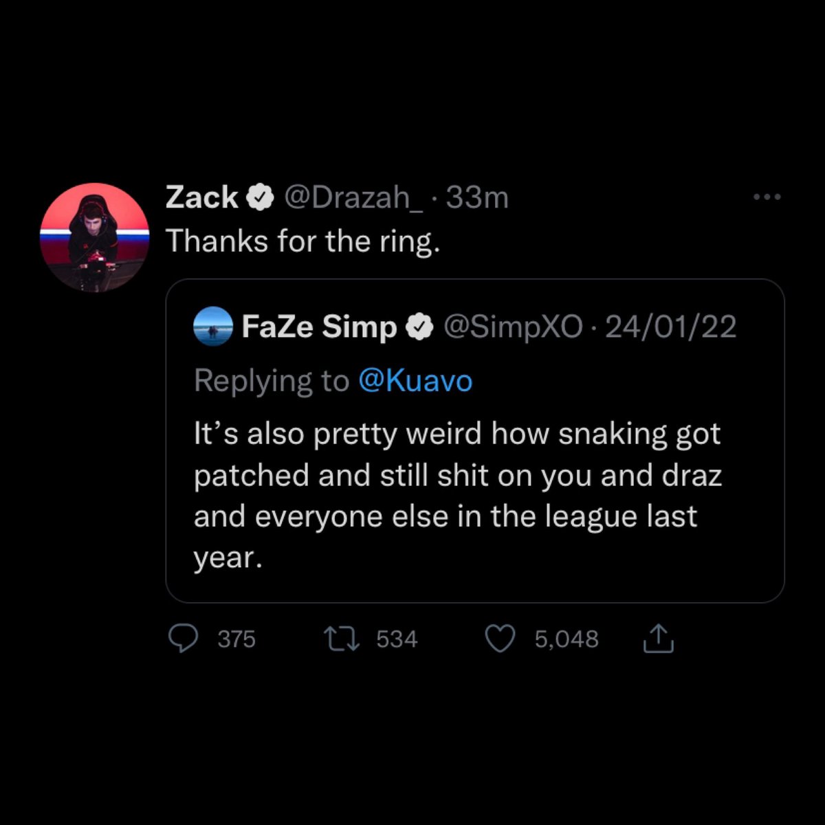 intelCDL's tweet photo. 13 seconds into the off season https://t.co/EX3Nkrj5y6