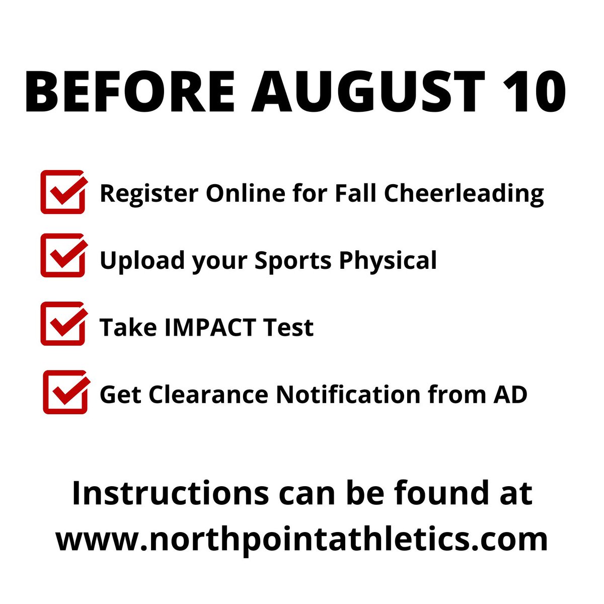 NorthPoint Cheer tweet media