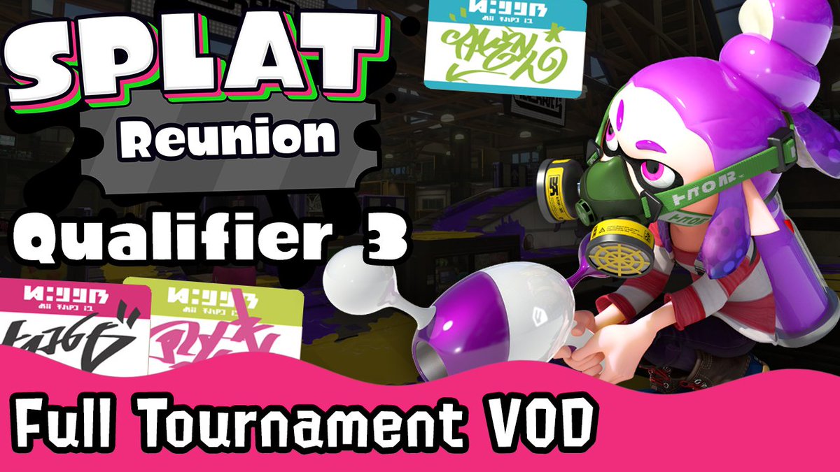 SplatUK_'s tweet photo. The full VODs of the Splat Reunion series are saved and can be found on our channels! π¦π
πΊ Youtube:
https://t.co/IQOLhX2uu8
πΊ Twitch: https://t.co/qFTHxX8R87
#SplatReunion #Splatoon https://t.co/1z0iyXFvo0