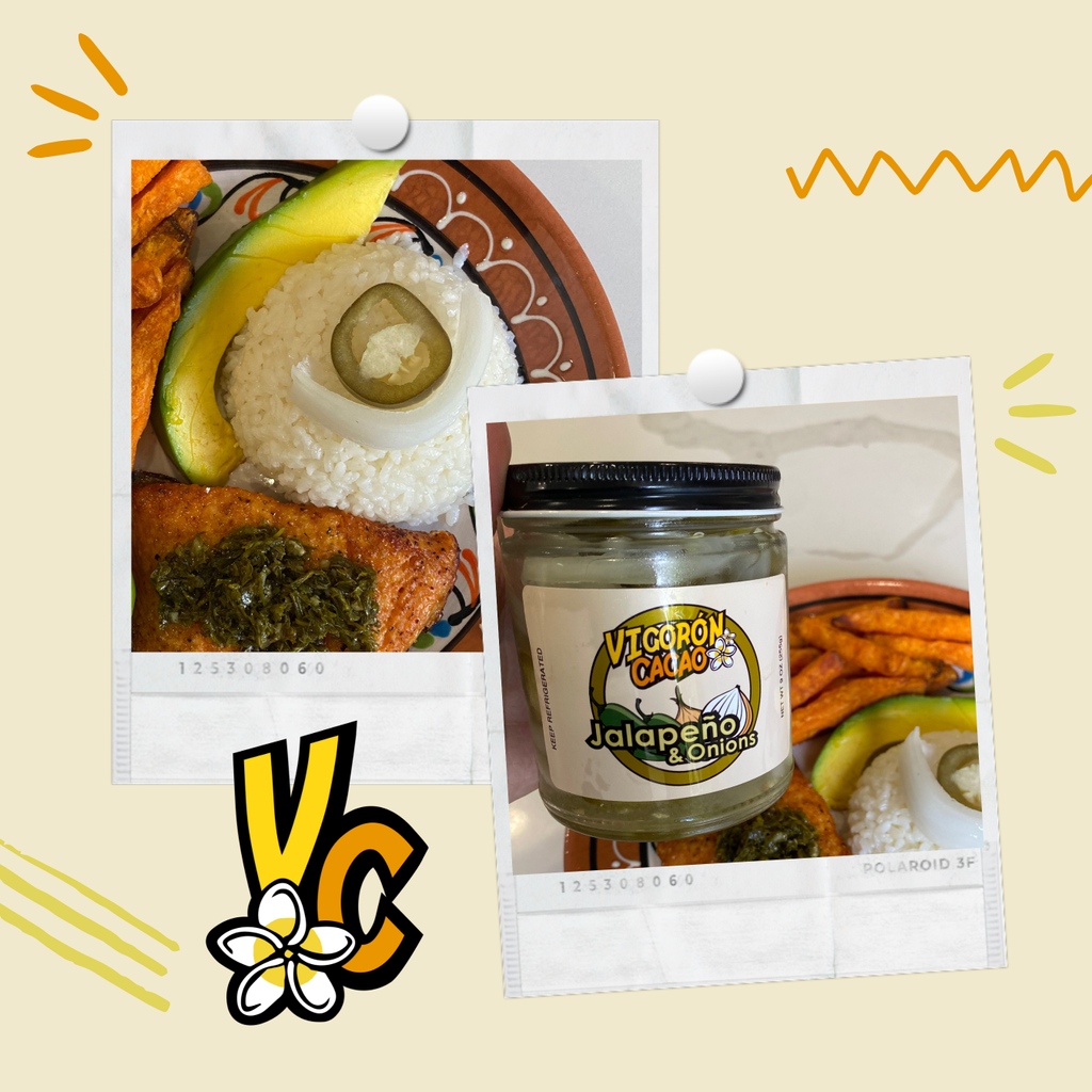 vigoroncacao's tweet photo. Vigorón Cacao ™ Jalapeño &amp; Onions…the perfect finishing touch! 😋

#vigoroncacao #homemaderecipe #shoplocally #jalapeño #encurtido #pickeledonions #pickeledjalapeños #homestylesauces #allnaturalingredients https://t.co/TLuqHx2tNJ