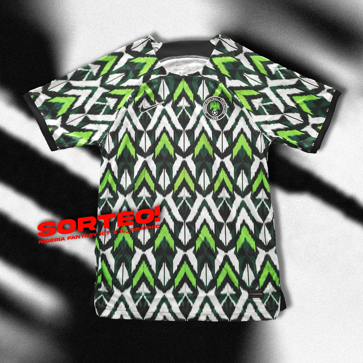 ¡SORTEO! 💥 Nigeria Fantasy Kit

Gánate una camiseta diseñada por mi y fabricada en alta calidad, solo haciendo lo siguiente:

🤝🏻 Etiqueta a un amigo/a.
➕ Seguime en Twitter.
🔁 Darle RT y Like a este twitt.

Finaliza el 21 de agosto.

Si participas en instagram doble chance 😉