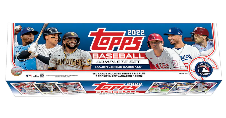 Cardvertisement's tweet photo. - 2022 Topps Baseball Complete Set Factory Sealed Retail Edition
- $59.95 via ebay seller: pfootballpete4dhx
- Listing link in bio

#baseballcards #baseball #mlb #topps #sportscards #whodoyoucollect #thehobby #baseballlife #tradingcards #basketballcards #footballcards https://t.co/jfZzmYbuuB