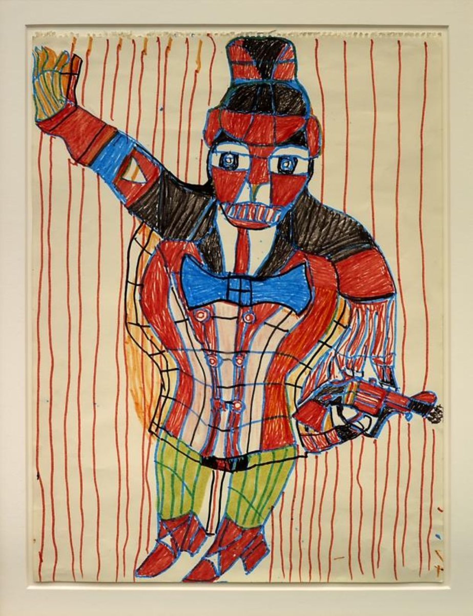 bm_contemporary's tweet photo. Henry Speller, Man with Gun, 1988 #henryspeller #museumarchive https://t.co/IYn7pTsDhP https://t.co/tIueTbXITw