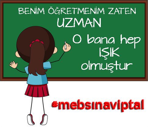 Sözün bittiği yer  Öğrencilerimizdir .  #mebsınavıiptalet