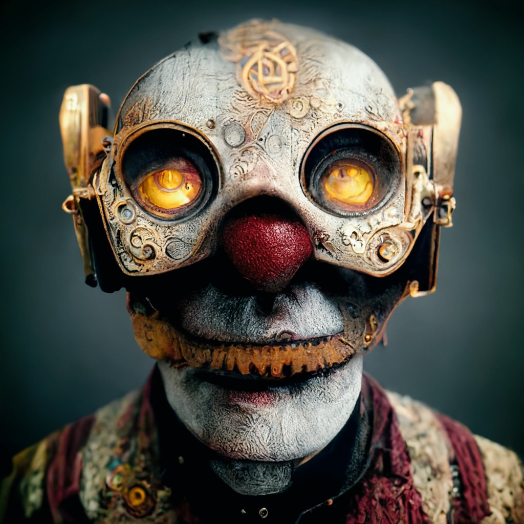 cirque_du_nft's tweet photo. gn #nft dreamers. #NFTCommunity #NFTCollection #Clown https://t.co/2yLiPjBhy4