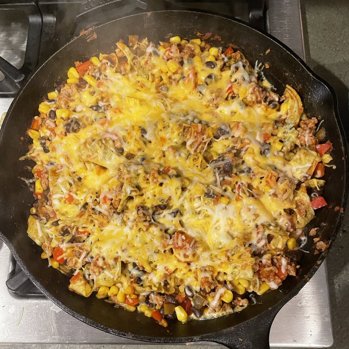 gretchemaben's tweet photo. Spent the day meal prepping:
Skillet Lasagna
Skillet Tamales
Sour Cream Chicken Enchiladas
White Chicken Lasagna

I’m exhausted, but that’s 63 meals packed and ready to go! Now I just gotta organize the deep freeze to make room for them!

#AdventuresInCooking
#PCCMEats https://t.co/u8Qtc19qZM
