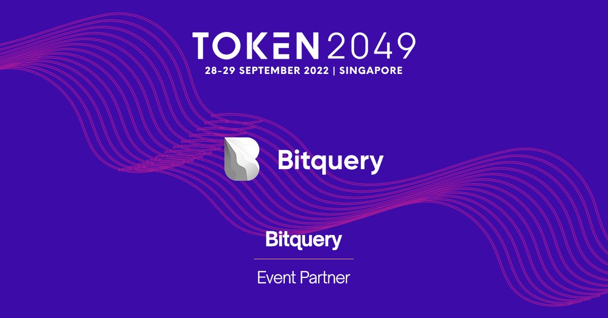 TOKEN2049 (@token2049) on Twitter photo Partner Spotlight: Bitquery
<a href="/Bitquery_io/">Bitquery.io ( Bloxy )</a> adds meaning to blockchain data by offering products that parse, index, and store blockchain data for more than 30 blockchains in a unified way.
Learn more: bitquery.io
Meet Bitquery at #TOKEN2049: asia.token2049.com/tickets Partner Spotlight: Bitquery
<a href="/Bitquery_io/">Bitquery.io ( Bloxy )</a> adds meaning to blockchain data by offering products that parse, index, and store blockchain data for more than 30 blockchains in a unified way.
Learn more: bitquery.io
Meet Bitquery at #TOKEN2049: asia.token2049.com/tickets