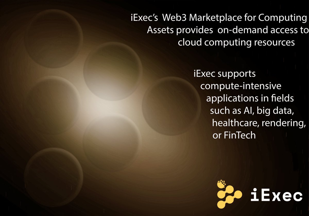 Altcoin_daddy's tweet photo. Do you want your datas to be #managed,#stored,#processed and #hosted on a #remoteserver,if yes then check @iEx_ec.
$RLC is the fuel ⛽️ of the ecosystem 
@PauloEspiritoS @MartinFDream @juanita36frumi @jon_mcmlvii @JochemdeRoos1 @Fryderyk3388 @Wallnut81846648 
$RLC will be great 👍 https://t.co/fVMxVZtPve