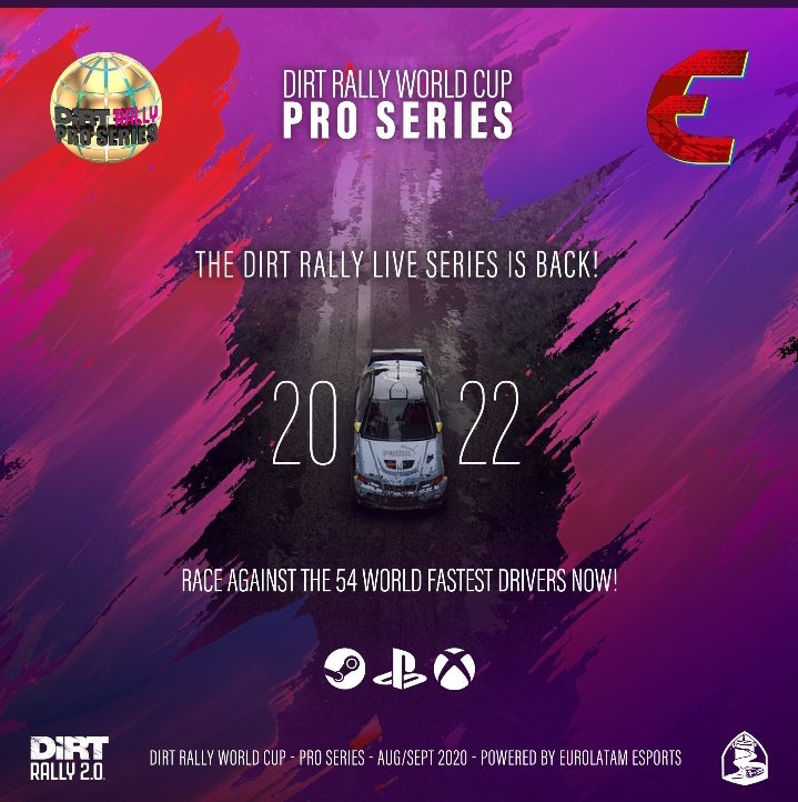 HiTEC_eSports's tweet photo. #DIRTRALLY⚫🟠⚪
Hola @Eurolatam_.
#WorldCup_ProSeries2022 en marcha.
🔸PS
#CHOLL
#CRACING
#CRISTIAN
#DAVIDWAS
#HANKLEIT
#SEBAS
#TEMBER
#VICENTE
🔸Xbox
#ALVARO
#ARBURUA
#BERRI
11 de los nuestros buscarán el pase a siguiente ronda. Mucha suerte.
T⚫E🟠A⚪M @HiTEC_eSports https://t.co/xw9owwOnCU