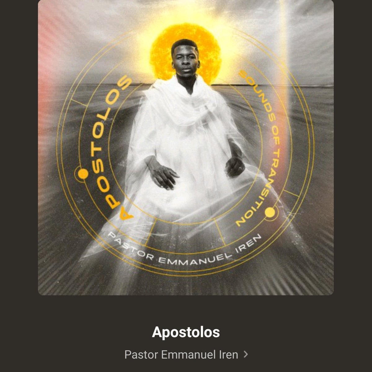 Toeloolawkpeh's tweet photo. Apostolos is here and it's available on streaming platforms.
Every sound, every word/lyric🔥🔥
Thank you @pst_iren for this gift.
What a way to begin the new week!!!🙌 https://t.co/oRUxaVDvhe