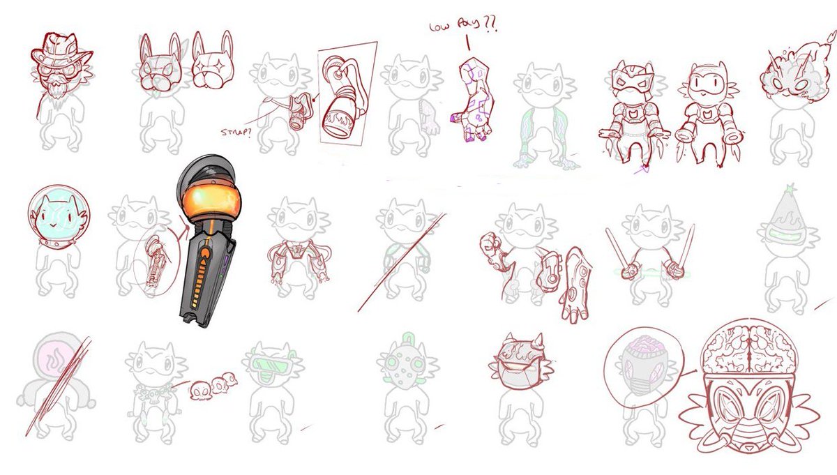 feeling excited to see them in the blockchain soon!

here some old sketches, whats your fav? 👁️👄👁️
bitmon.space