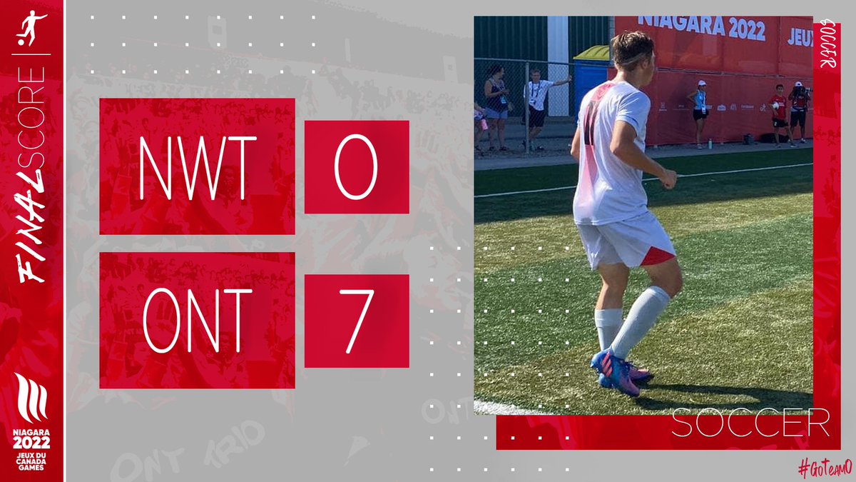GoTeamOntario's tweet photo. ⚽ | FINAL SCORE

NWT | 0
ONT | 7

A goal-filled outing by Adrian Panaite anchored a strong opening game from #TeamO against Team Northwest Territories en route to the WIN!

#GoTeamO⭕ | #CGSoccer https://t.co/X8OC1tP9uG