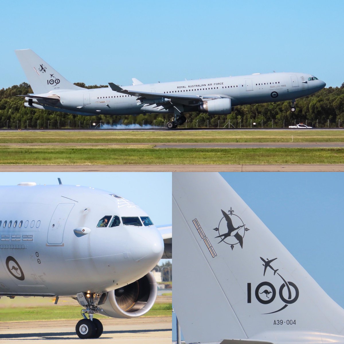 cqplanespotting's tweet photo. Royal Australian Air Force (@AusAirForce) Airbus A330-200 / KC-30A Multi Role Tanker Transport (MRTT) A39-004 at @BrisbaneAirport recently.
#raaf #ausairforce #a39004 #airbus #mrtt #kc30 #military #airmobility #mobilitymonday #aircraft #planespotting #avgeek #cqplanespotting https://t.co/XTFjYzFJ8L