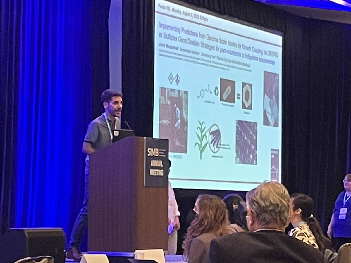 engt_phd's tweet image. @LBNLBioSci and @jbei’s Javier Menasalvas giving a great SLAM science presentation  #SIMBAM2022