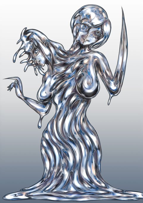 分裂する液体金属T-Erα 