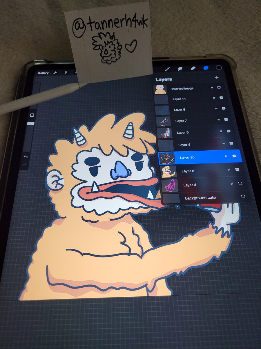 tannerh4wk's tweet photo. Bit of a long shot, but I am applying for @y00tsNFT y00tlist and wanted to have a proof-of-artist-identity tweet in place!

So: hi, my name is Tanner, I am the @DippiesDust artist and a huge @DeGodsNFT universe and $DUST maxi. Here is my proof! https://t.co/9LFJ0fFsfq