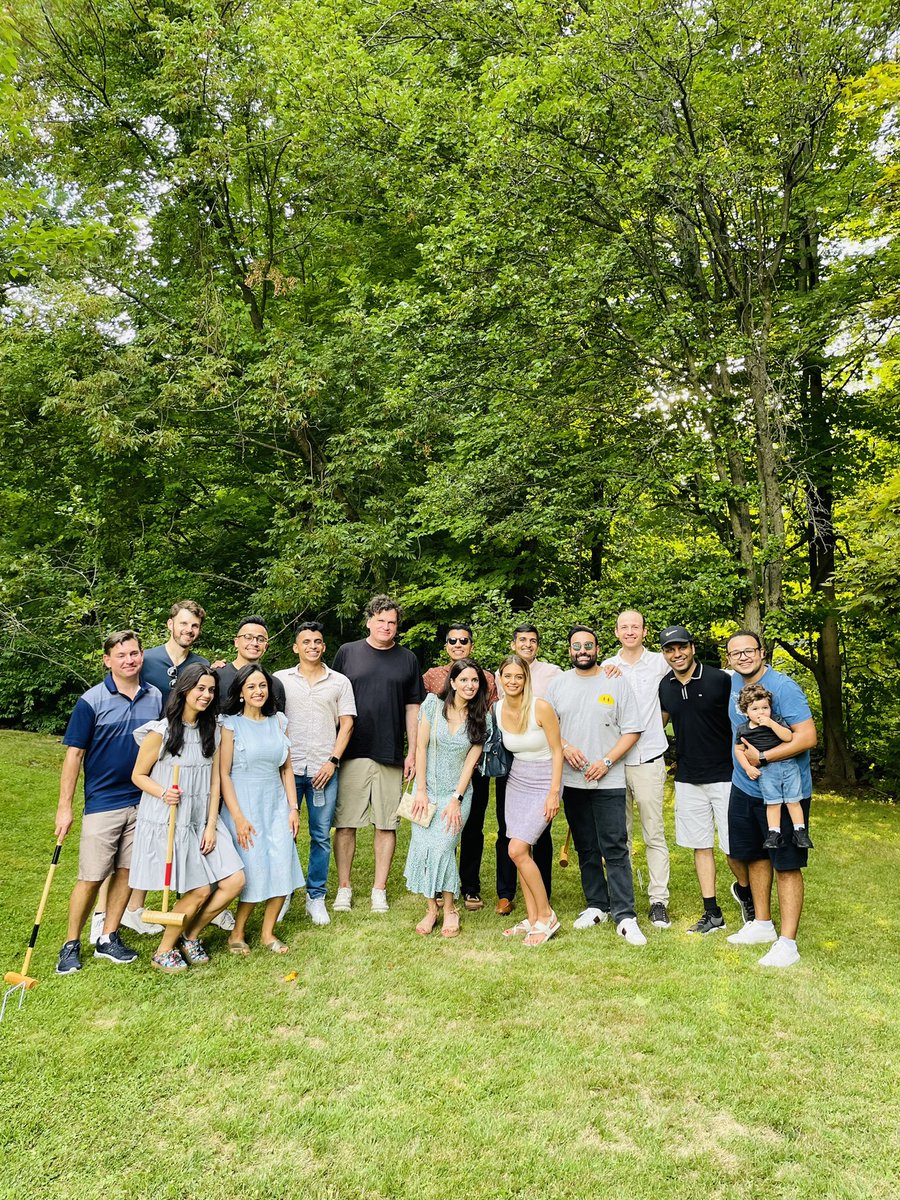 WMC Cardiology Summer Barbeque & Croquet 2022 🍹 🏏 Always a fun event. Thanks to Dr. Lanier for hosting! @DrFuisz @ABaliMD @ArjunKanwalMD @DRBAHLER @ShazliKhanMD @DikshyaSharmaMD @TanyaSh112 @dhrubajyoti1 @MahmoudSamyMD