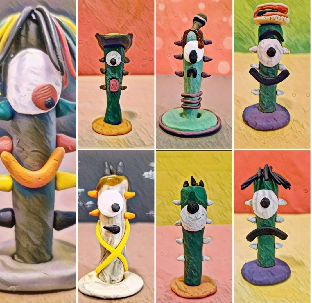 jhjcripto's tweet image. #nftcollector #NFTcollectibles
#nftart #nftarti̇st
🔥 Would love to SELL 5 more in order to present you the other drop. 🔥 

My kids  been working hard on silence
Some new Mutants Cactus sculptures

If Would love to support them here is the link : linktr.ee/jhjclaynft