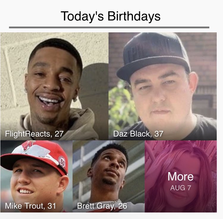 Happy birthday to Mike trout and other ransoms 